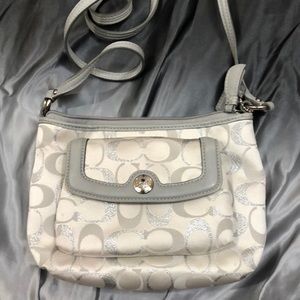 Coach signature crossbody bag